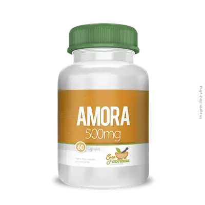 Amora 500mg 60 Cápsulas
