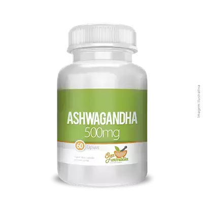 Ashwagandha 500mg 60 Cápsulas