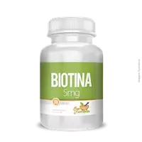 Biotina 5mg 30 Cápsulas